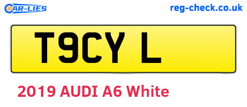 T9CYL are the vehicle registration plates.