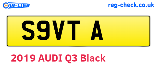 S9VTA are the vehicle registration plates.