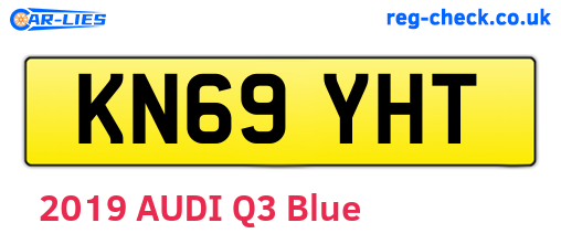 KN69YHT are the vehicle registration plates.