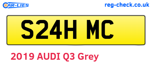 S24HMC are the vehicle registration plates.