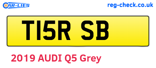 T15RSB are the vehicle registration plates.
