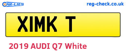 X1MKT are the vehicle registration plates.