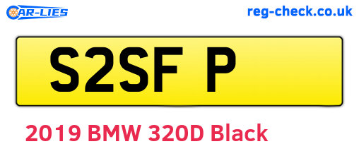 S2SFP are the vehicle registration plates.