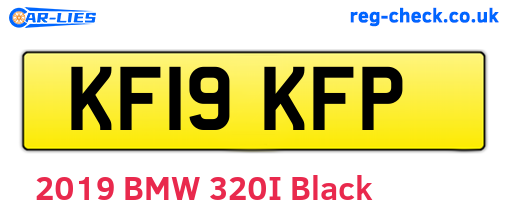 KF19KFP are the vehicle registration plates.