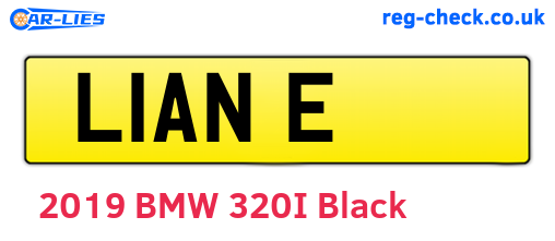L1ANE are the vehicle registration plates.