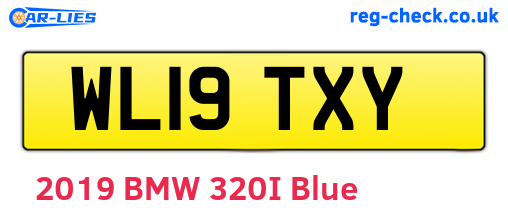WL19TXY are the vehicle registration plates.