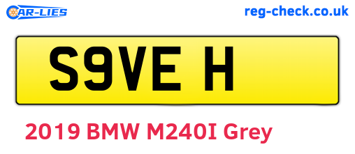 S9VEH are the vehicle registration plates.