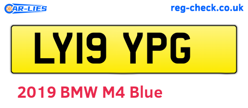 LY19YPG are the vehicle registration plates.