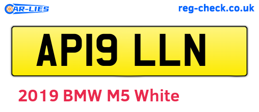 AP19LLN are the vehicle registration plates.