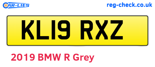 KL19RXZ are the vehicle registration plates.