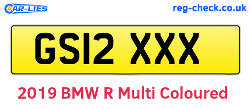 GS12XXX are the vehicle registration plates.