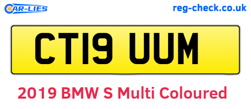 CT19UUM are the vehicle registration plates.
