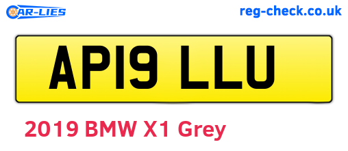 AP19LLU are the vehicle registration plates.
