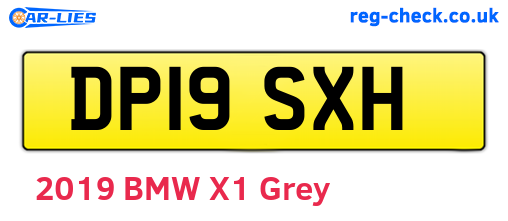 DP19SXH are the vehicle registration plates.