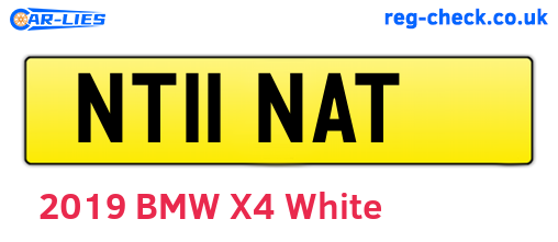 NT11NAT are the vehicle registration plates.