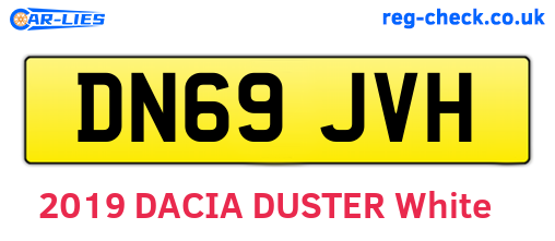 DN69JVH are the vehicle registration plates.