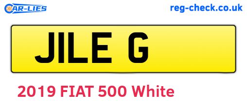 J1LEG are the vehicle registration plates.