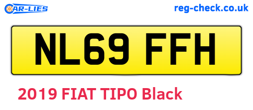 NL69FFH are the vehicle registration plates.