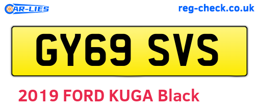GY69SVS are the vehicle registration plates.