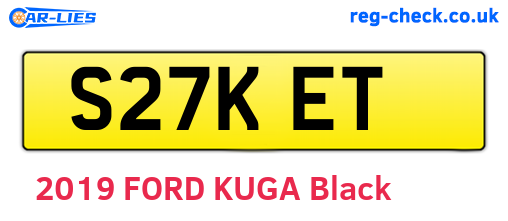 S27KET are the vehicle registration plates.