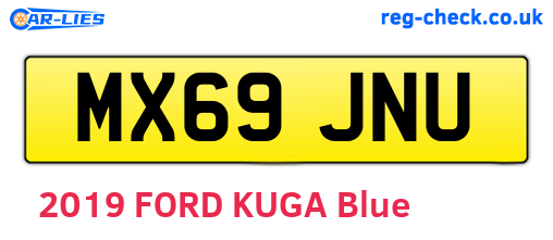 MX69JNU are the vehicle registration plates.