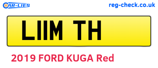 L11MTH are the vehicle registration plates.