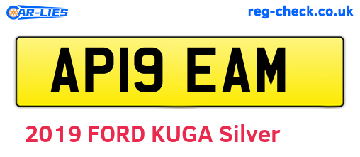 AP19EAM are the vehicle registration plates.