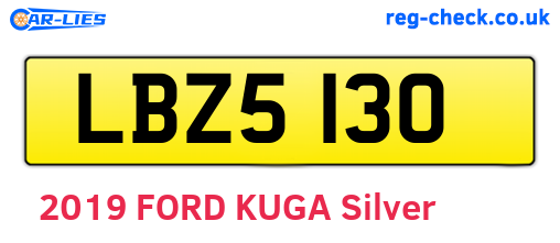 LBZ5130 are the vehicle registration plates.