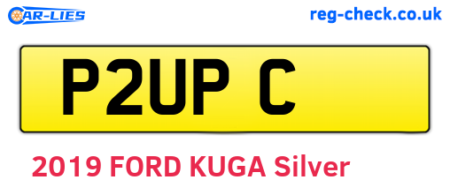 P2UPC are the vehicle registration plates.