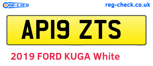 AP19ZTS are the vehicle registration plates.