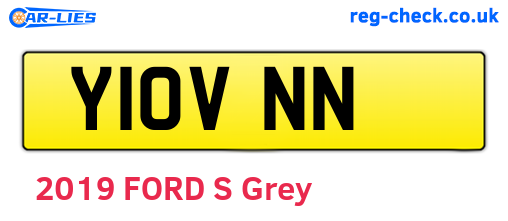 Y10VNN are the vehicle registration plates.