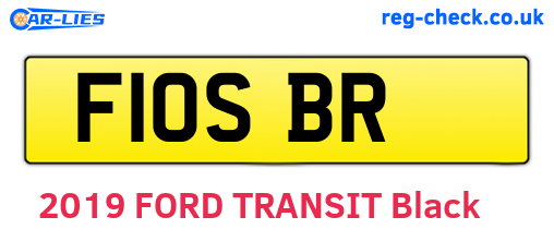 F10SBR are the vehicle registration plates.