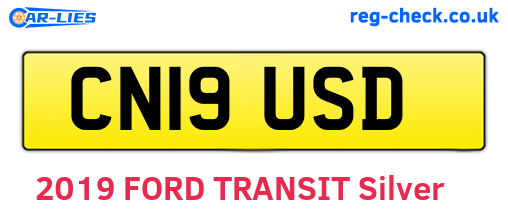 CN19USD are the vehicle registration plates.