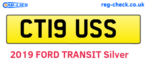 CT19USS are the vehicle registration plates.