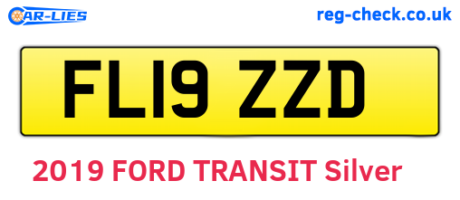 FL19ZZD are the vehicle registration plates.