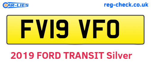 FV19VFO are the vehicle registration plates.
