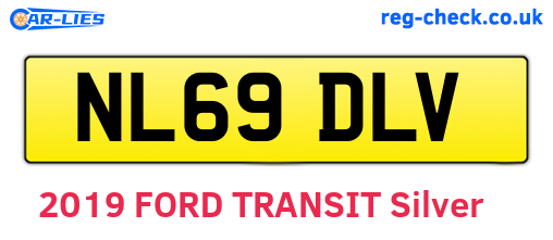 NL69DLV are the vehicle registration plates.