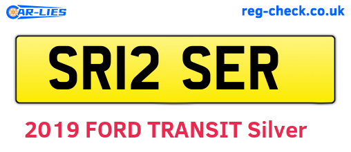 SR12SER are the vehicle registration plates.