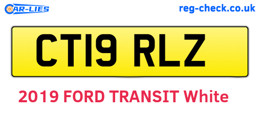 CT19RLZ are the vehicle registration plates.