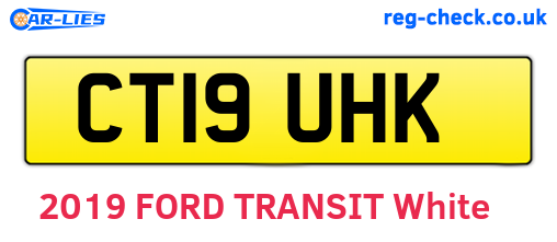 CT19UHK are the vehicle registration plates.