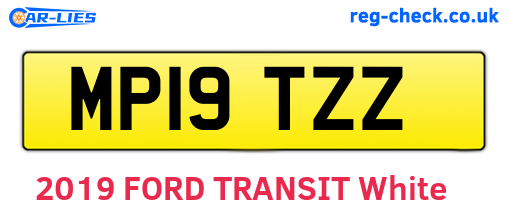 MP19TZZ are the vehicle registration plates.