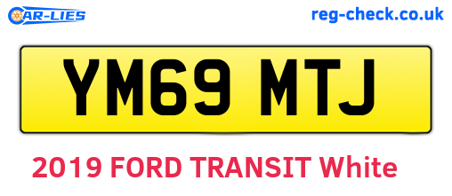 YM69MTJ are the vehicle registration plates.