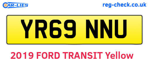 YR69NNU are the vehicle registration plates.