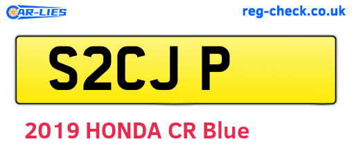 S2CJP are the vehicle registration plates.