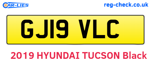 GJ19VLC are the vehicle registration plates.