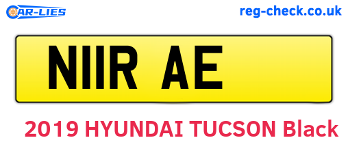 N11RAE are the vehicle registration plates.