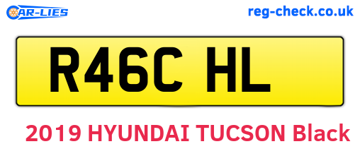 R46CHL are the vehicle registration plates.