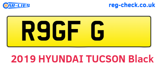 R9GFG are the vehicle registration plates.
