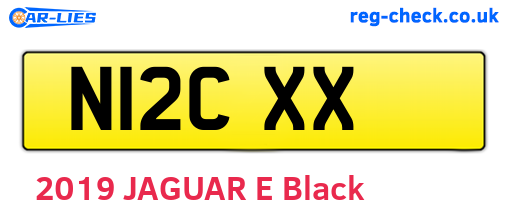 N12CXX are the vehicle registration plates.