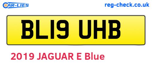 BL19UHB are the vehicle registration plates.